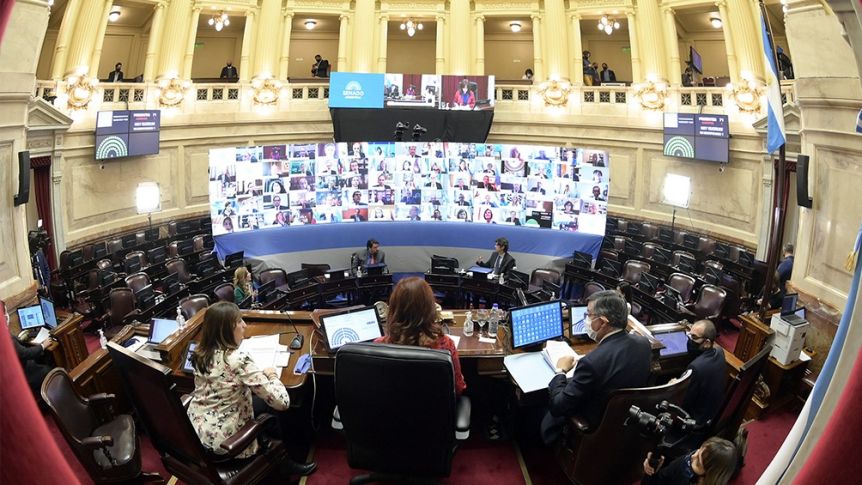Con Cristina a la cabeza, el Senado va por el ok definitivo para el presupuesto de Alberto