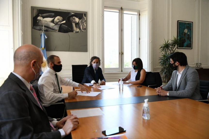 Carreras acordó asistencia con Nación y garantizó pago de sueldos y aguinaldos