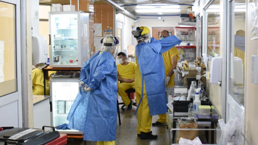Crisis sanitaria: tres localidades con ocupación plena de camas UTI