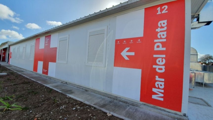 En medio de la temporada, habilitan hospitales modulares en centros turísticos