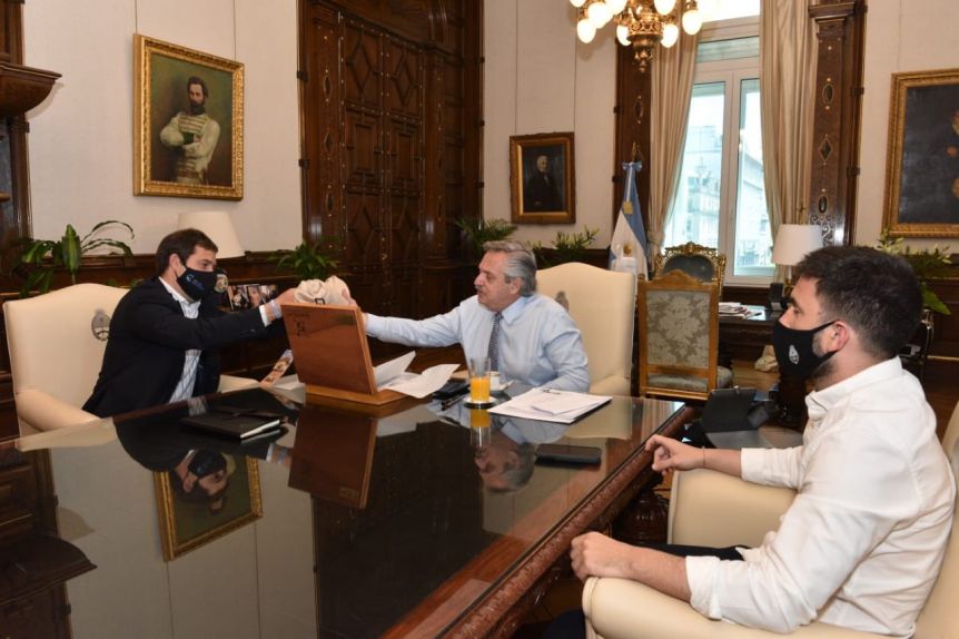 Antes de visitar Santa Cruz, Alberto tendrá una parada en Comodoro