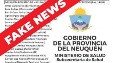 Las provincias del sur: coletazos del vacunagate