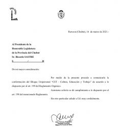 Fragmentación total en la Legislatura: se oficializó otro bloque unipersonal