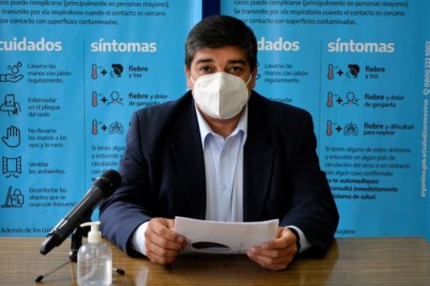 Segunda ola: el Ministro advirtió sobre el crecimiento de casos en cinco localidades