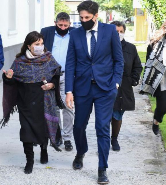 La presidenta del Consejo Provincial de Educación se reune con el ministro Nicolas Trotta
