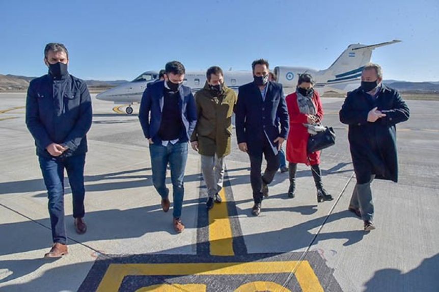 Cabandié vuelve a la Patagonia sur con varios anuncios