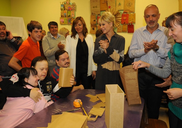 Rabolini resaltó el trabajo social de Buzzi