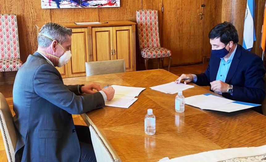 Se picó: Arcioni no ocultó su malestar por el desplante del ministro Arroyo