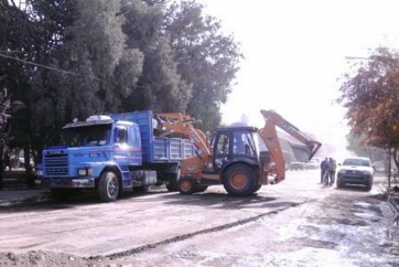 Avanza la limpieza de la zona sur