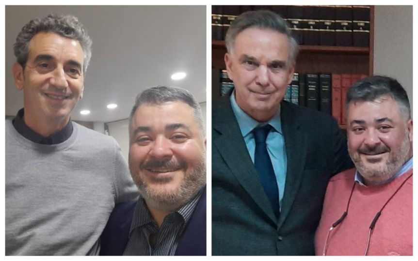 Pablo das Neves de rotation con dirigentes del peronismo no kirchnerista