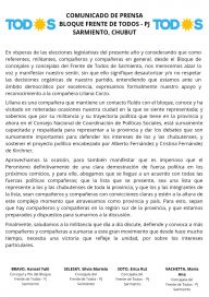 Las mujeres piden pista también en el peronismo chubutense
