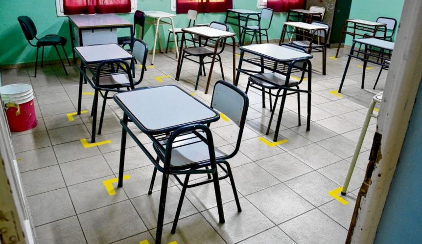 Por recomendación de Defensa Civil, se suspendieron las clases en toda la provincia