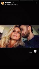 Sabrina Rojas compartió una romántica foto junto al Tucu López