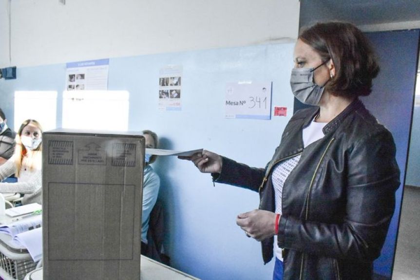 El sufragio de los precandidatos chubutenses