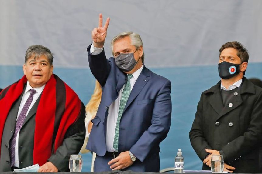 En modo campaña: Alberto dijo que el Gobierno escuchó