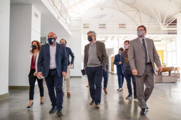 Filmus en Madryn: el Ecocentro pasó a formar parte del programa Pampa Azul