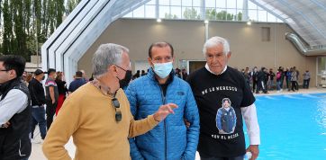 Emotivo acto en homenaje al dirigente petrolero Richard Dewey