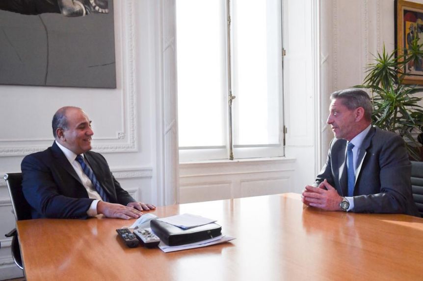 Luego del encuentro fallido con Alberto, Arcioni se reunió con el jefe de Gabinete de Nación