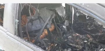 Incendiaron el auto de una funcionaria en Santa Cruz luego de recibir amenazas
