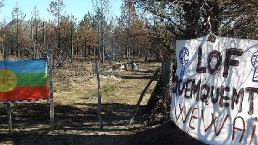 Postergan la definición del desalojo de mapuches en Cuesta del Ternero