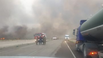 El gobierno de Chubut trabaja en la evacuación de personas aisladas en Puerto Pirámides