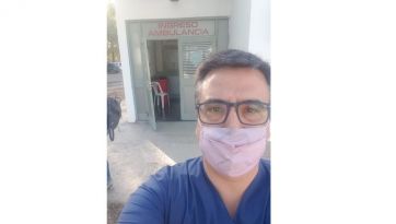 Diputado médico volvió a la guardia ante la falta de personal por la tercera ola de Covid