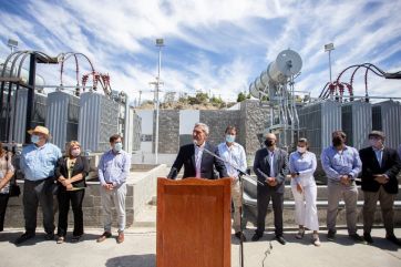 Arcioni inauguró obras eléctricas en Comodoro con una inversión de más de $500 millones