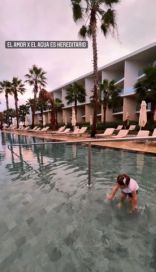 Las espectaculares vacaciones de Darío Barassi con su mujer y su hija en México