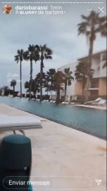 Las espectaculares vacaciones de Darío Barassi con su mujer y su hija en México