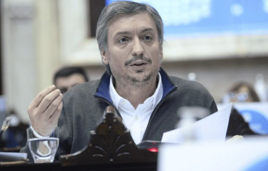 Máximo renunció a la presidencia del bloque en Diputados por el acuerdo con el FMI