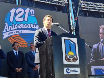 Aniversario de Comodoro: presencia nacional para respaldar a Luque y Arcioni