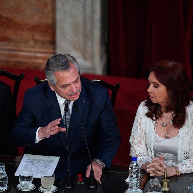 Se picó: el discurso de Alberto reavivó la grieta entre los referentes del Sur