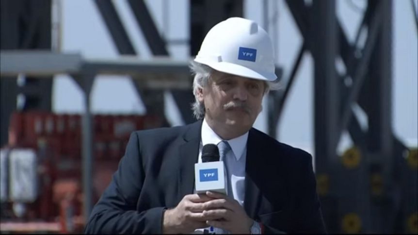 En medio de las tensiones con el kirchnerismo, Alberto dará comienzo a la obra del gasoducto