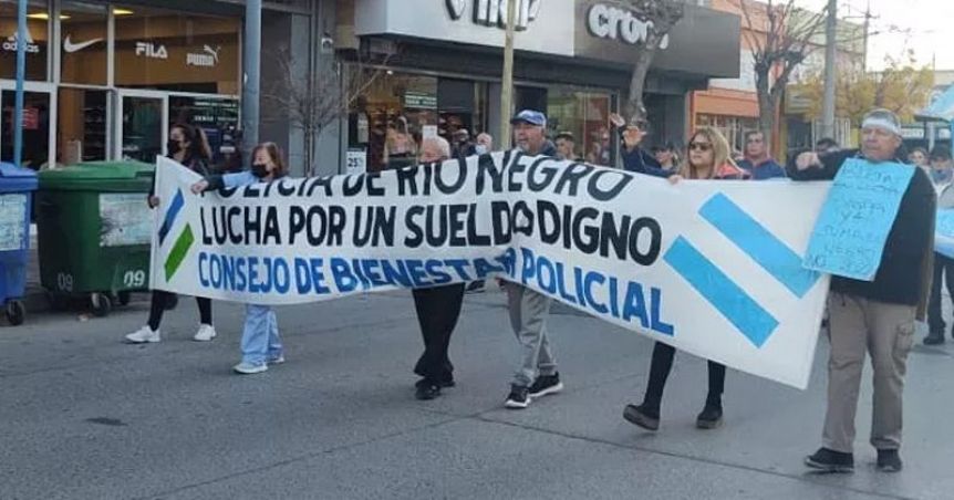 El Consejo de Bienestar Policial determinó paro total de actividades