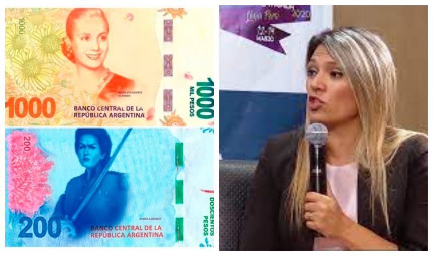 Márquez criticó a Nación por los nuevos billetes con figuras femeninas