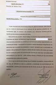 Repudio por el intento de vandalización en el Concejo Deliberante del Hoyo