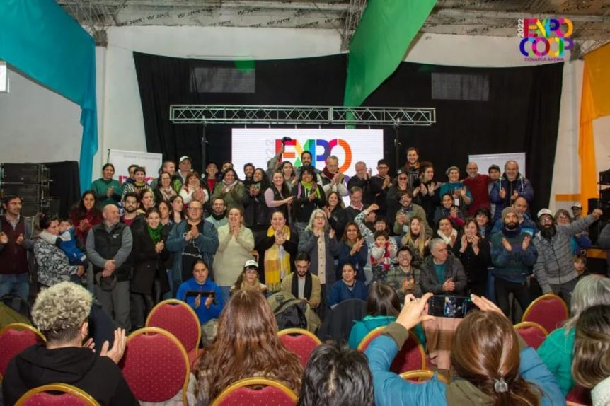 Con gran éxito, se desarrolló la ExpoCoop de la Comarca Andina