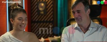 Margarita, la hija de Esteban Bullrich cantó en La Voz Argentina y emocionó a todos