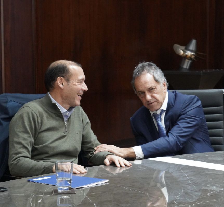 Con el desarrollo industrial como eje principal, Gutiérrez se reunió con Scioli
