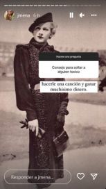 Jimena Barón reveló su truco para superar a un novio tóxico