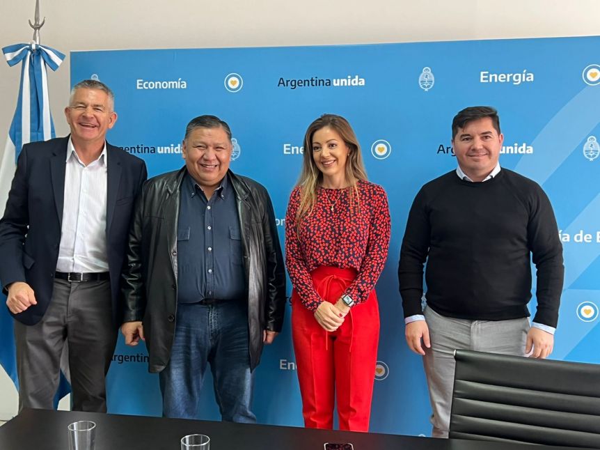 Avila se reunió con Royón y le pidió generar incentivos para la cuenca del Golfo San Jorge