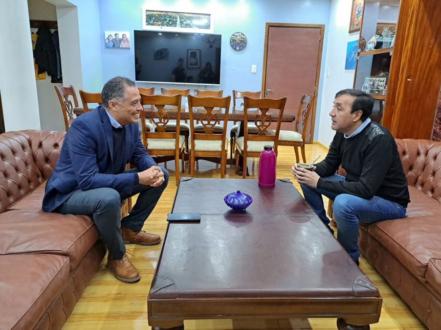 ¿Un guiño a la candidatura de Grasso? Quiroga elogió la gestión del intendente en la Capital