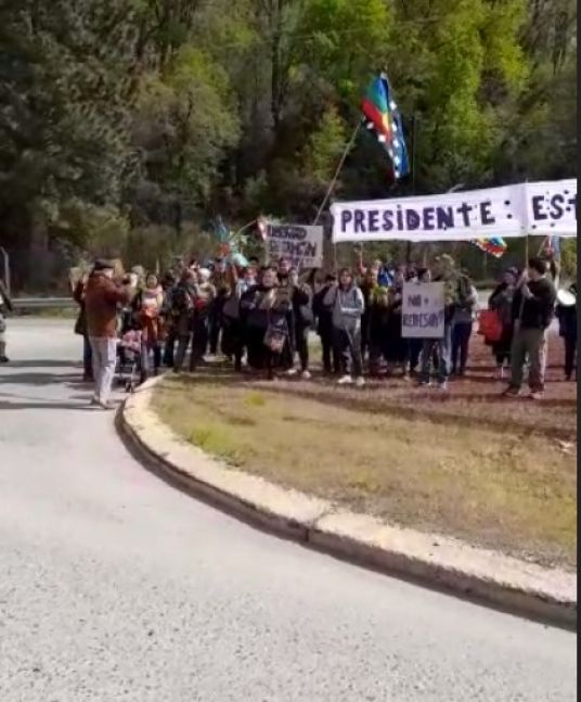 Mapuches pedirán al Presidente la liberación de las mujeres detenidas en Villa Mascardi