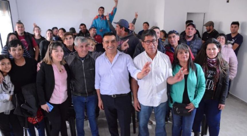 En modo campaña, Rioseco reclamó mayor distribución de la coparticipación y regalías hidrocarburíferas