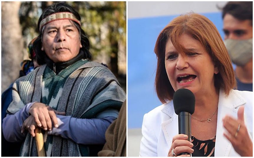 La Confederación Mapuche de Neuquén acusó a Patricia Bullrich de alentar la violencia con la RAM