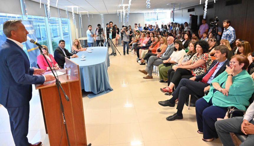 Arcioni anunció que la Provincia incrementará el presupuesto con perspectiva de género