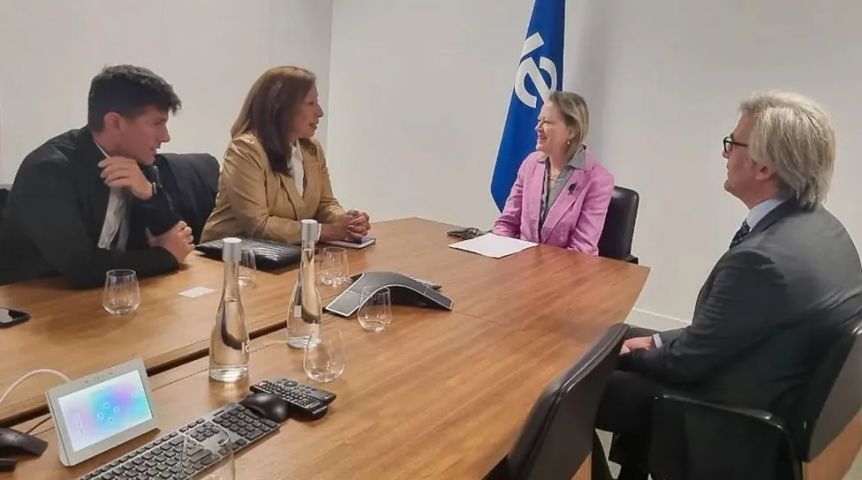 Carreras insiste con el Hidrógeno Verde ante la Agencia Internacional de Energía