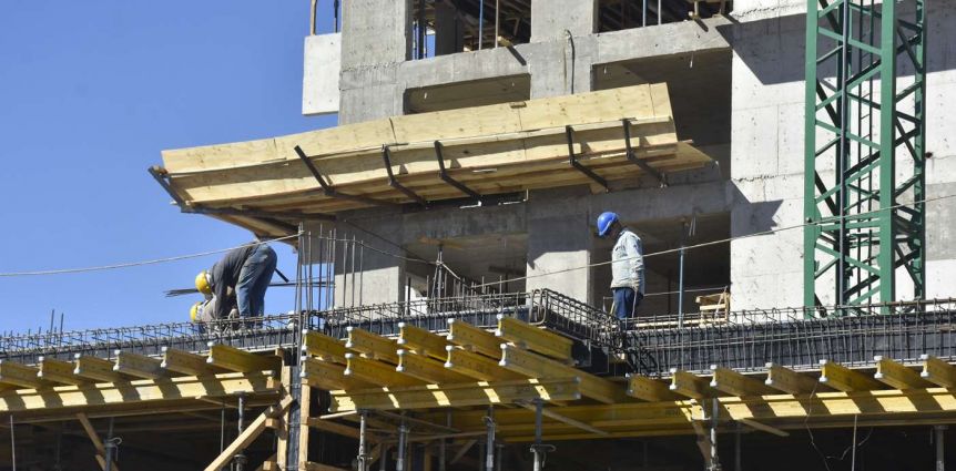 El empleo en la construcción sigue en alza en la Provincia y en septiembre estableció un nuevo récord