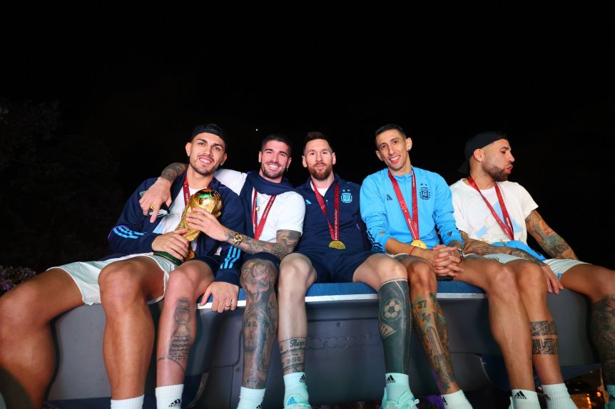 Llegó la Selección argentina al país con la copa: cómo es el operativo de seguridad