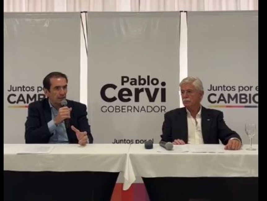 Finalmente, Jorge Taylor será el compañero de fórmula de Pablo Cervi en JxC